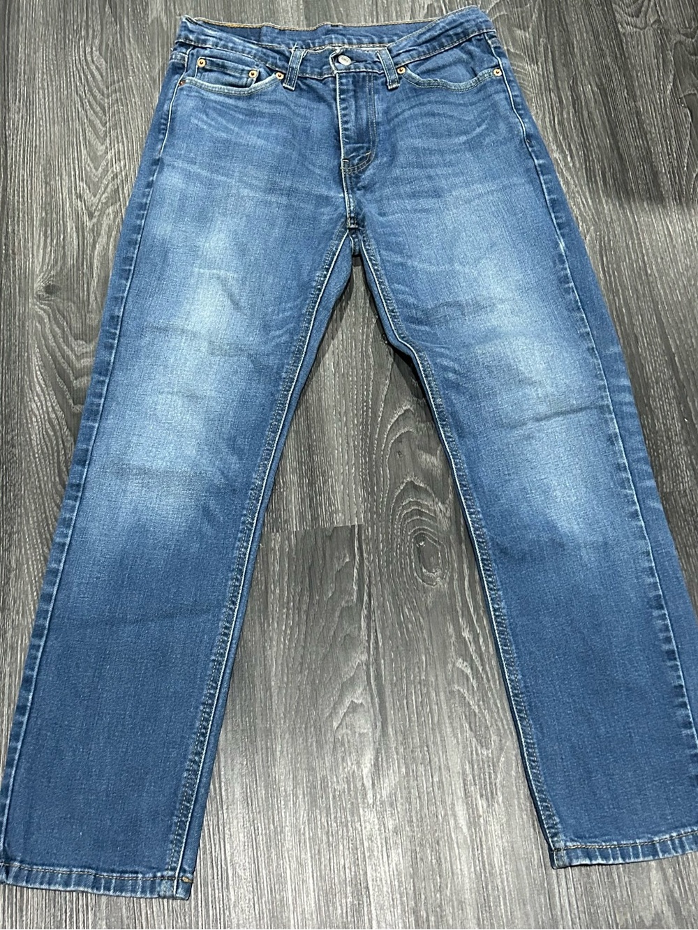Levi's Men's Medium Blue Straight Jeans Size 30/32